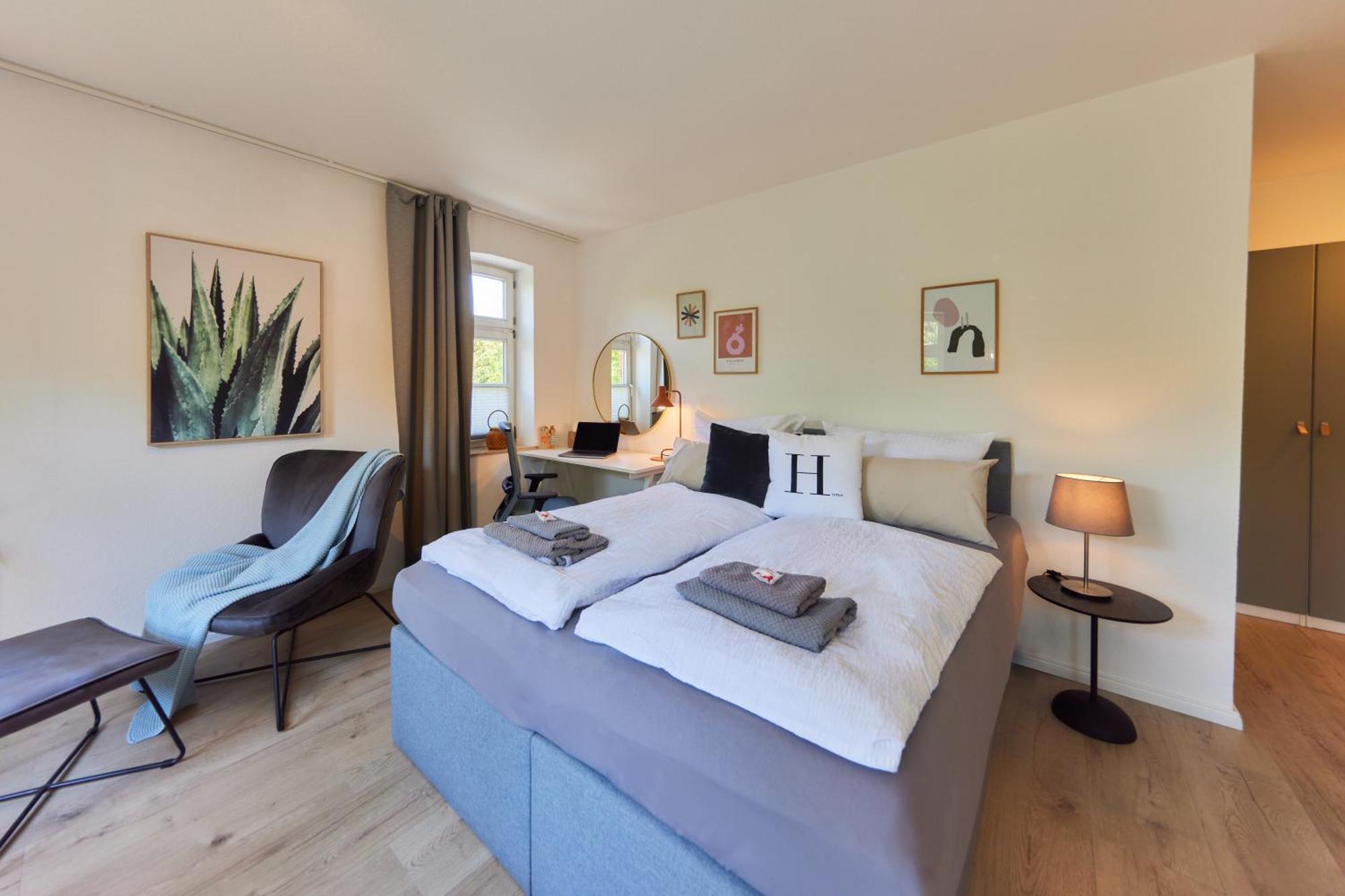 Kvartier2 In Top-Lage, 5 Min Zur Bali-Therme Und Gop, Hdz, Arbeitsplatz, Boxspringbett Бад-Ейнгаузен Екстер'єр фото