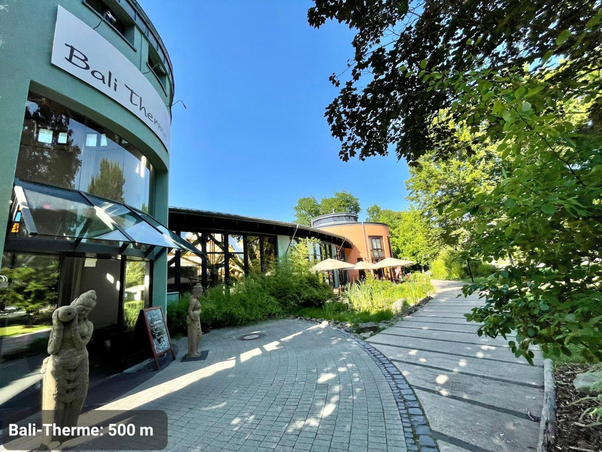 Kvartier2 In Top-Lage, 5 Min Zur Bali-Therme Und Gop, Hdz, Arbeitsplatz, Boxspringbett Бад-Ейнгаузен Екстер'єр фото